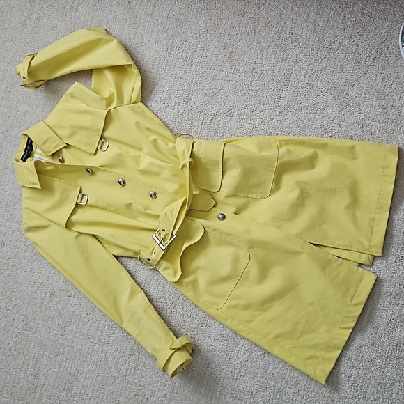 Vintage Adrienne Vittadini rain coat Sz S-M - Picture 1 of 7